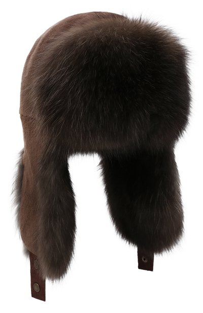 Шапка-ушанка из меха норки и соболя VICTORIA KUSENKOVA, арт. 330513504235, фото 1