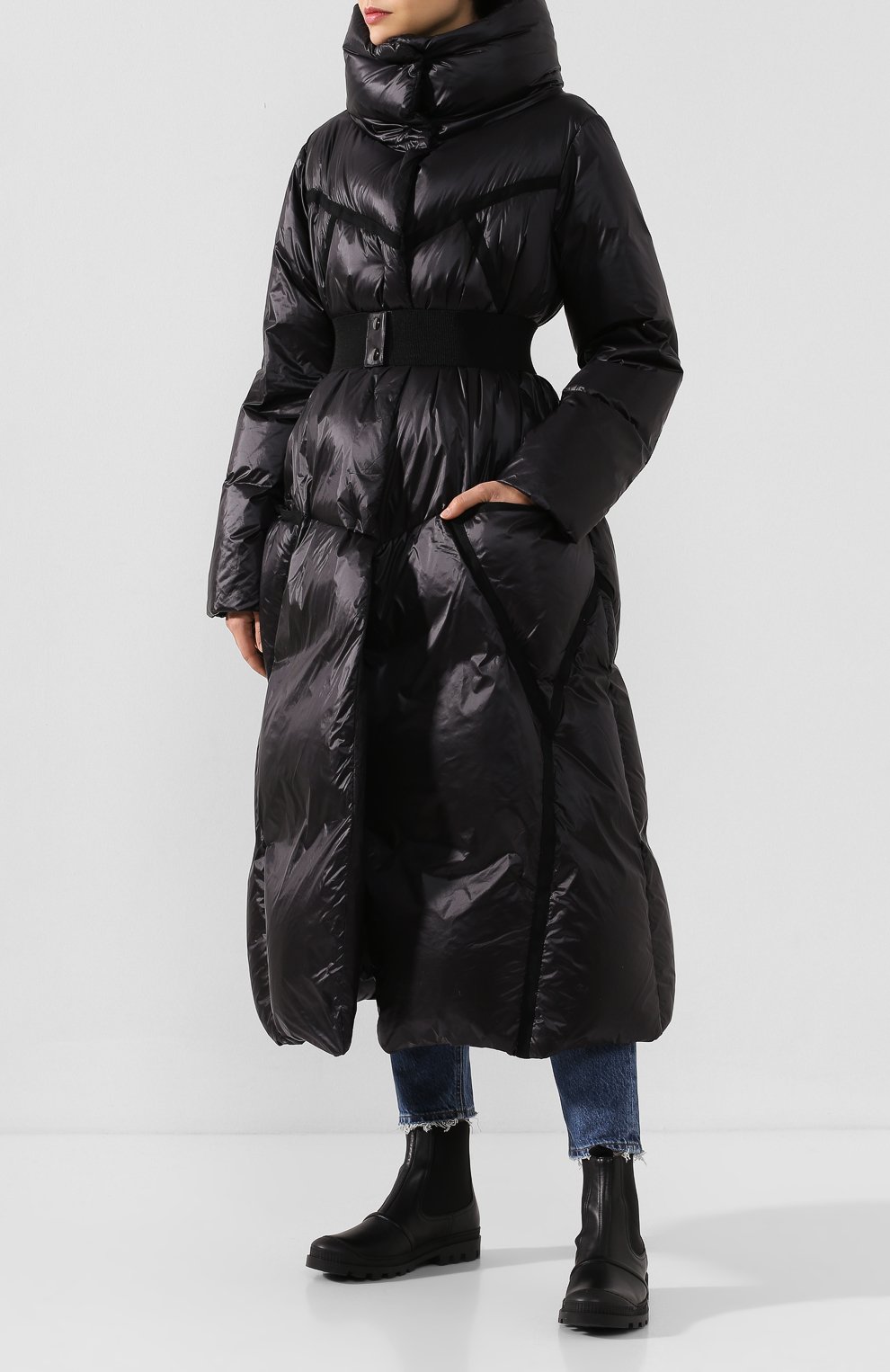 Пуховик с поясом DOROTHEE SCHUMACHER, арт. 548201/HIGHTECH V0LUMES, фото 2