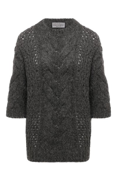 Женский шерстяной пуловер BRUNELLO CUCINELLI, арт. MDU336100