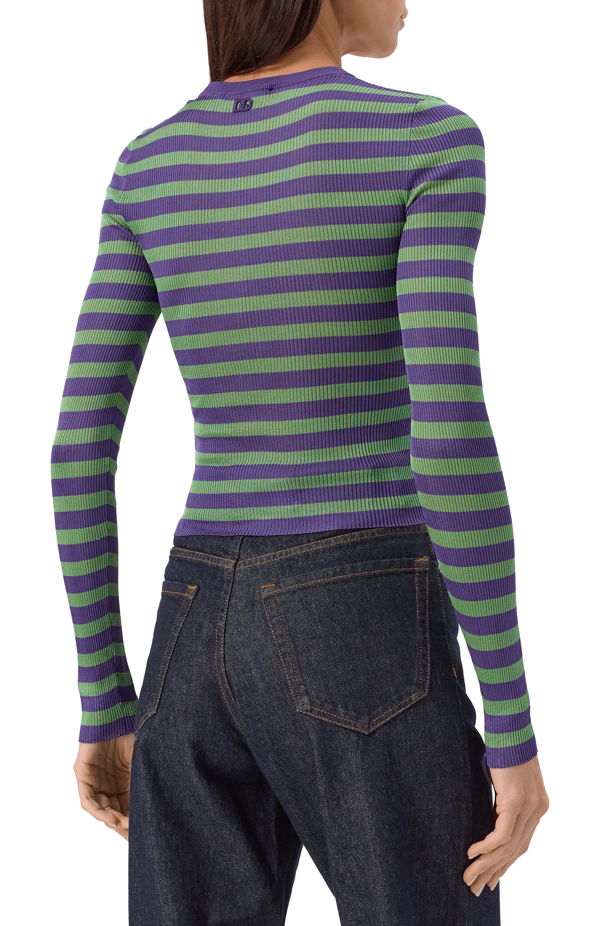 Пуловер из вискозы DOLCE & GABBANA, арт. FXXA9Z/JAIRR, фото 4