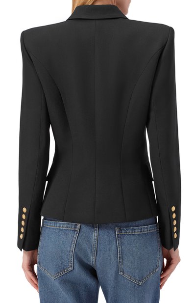 Шерстяной жакет BALMAIN, арт. FF1SI505/WB08, фото 4