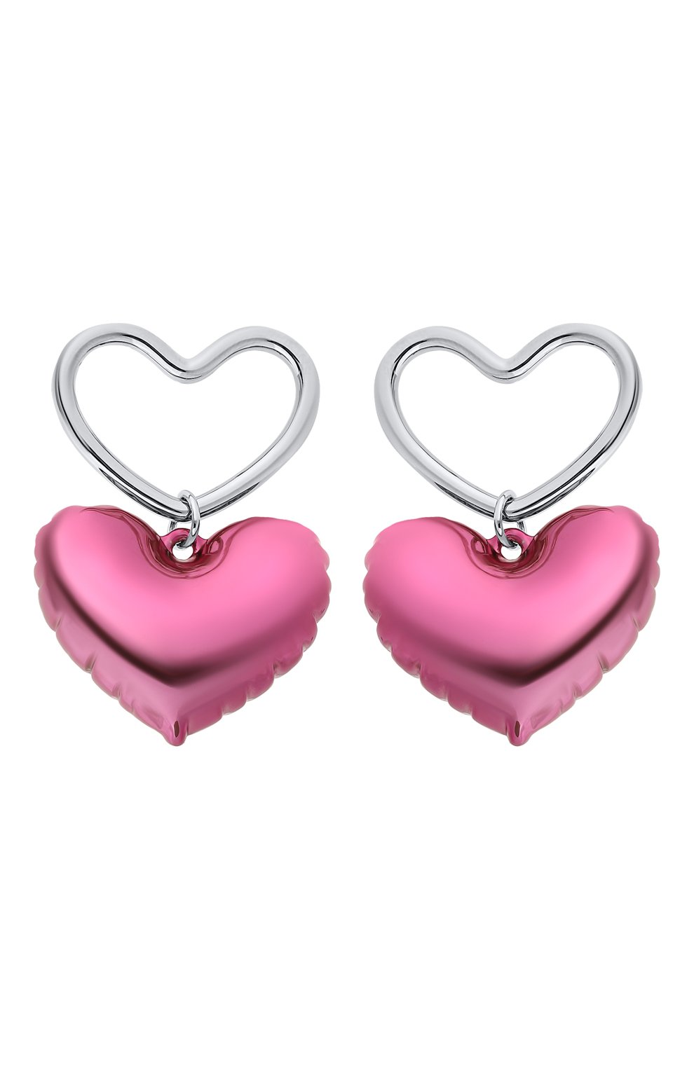 Серьги NINA RICCI розового цвета по цене 42950 руб., арт. 23ABB0083, фото 1 Серьги NINA RICCI, арт. 23ABB0083, фото 1