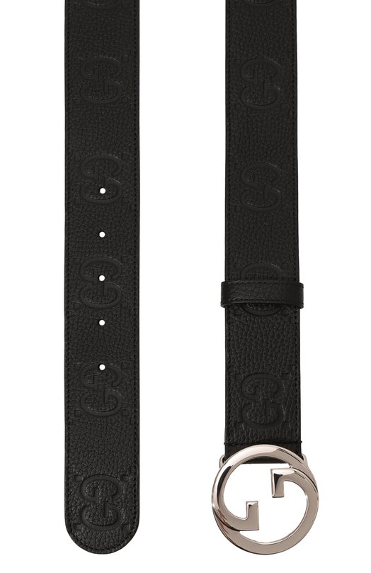Кожаный ремень Gucci 703147/AABZA Чёрный  703147/AABZA Фото 3