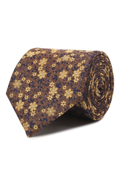 Мужской шелковый галстук CANALI, арт. 18/HJ03397