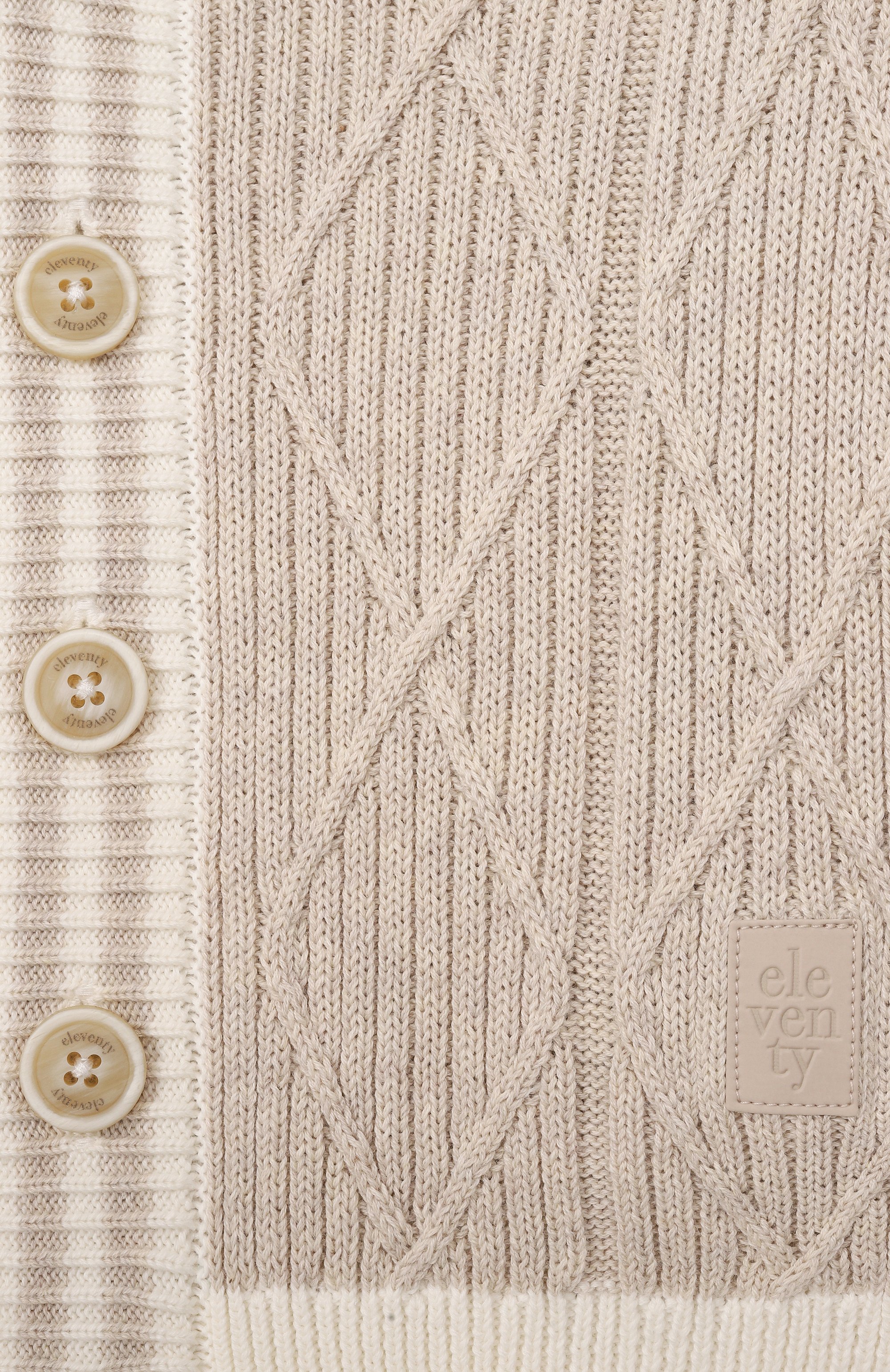 Хлопковый кардиган ELEVENTY, арт. EY9P40/X0094, фото 3
