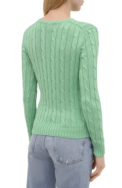 Хлопковый пуловер POLO RALPH LAUREN, арт. 211580009, фото 4