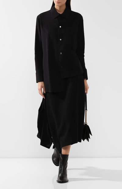 Хлопковая рубашка YOHJI YAMAMOTO, арт. YJ-B05-030, фото 2