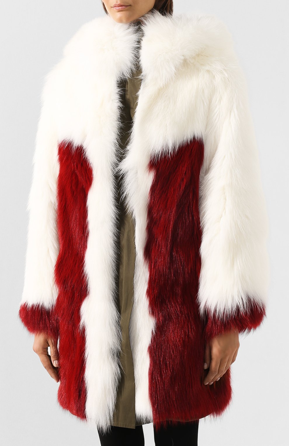 Парка с меховой подкладкой YS ARMY PARIS, арт. AF10890F81X, фото 6