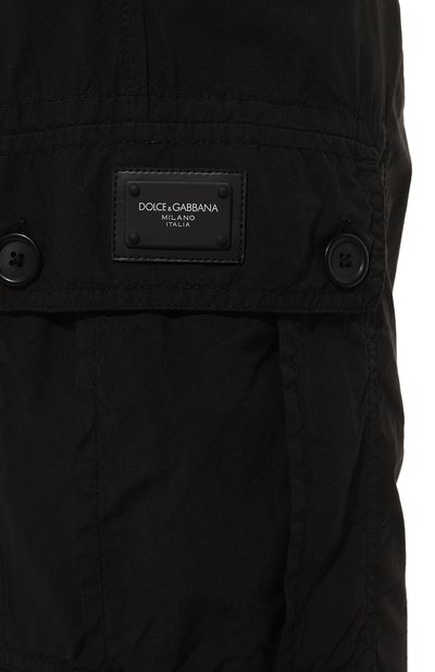 Хлопковые брюки-карго DOLCE & GABBANA черного цвета по цене 78750 руб., арт. GP0H9T/G8LD9, фото 5 Хлопковые брюки-карго DOLCE & GABBANA, арт. GP0H9T/G8LD9, фото 5