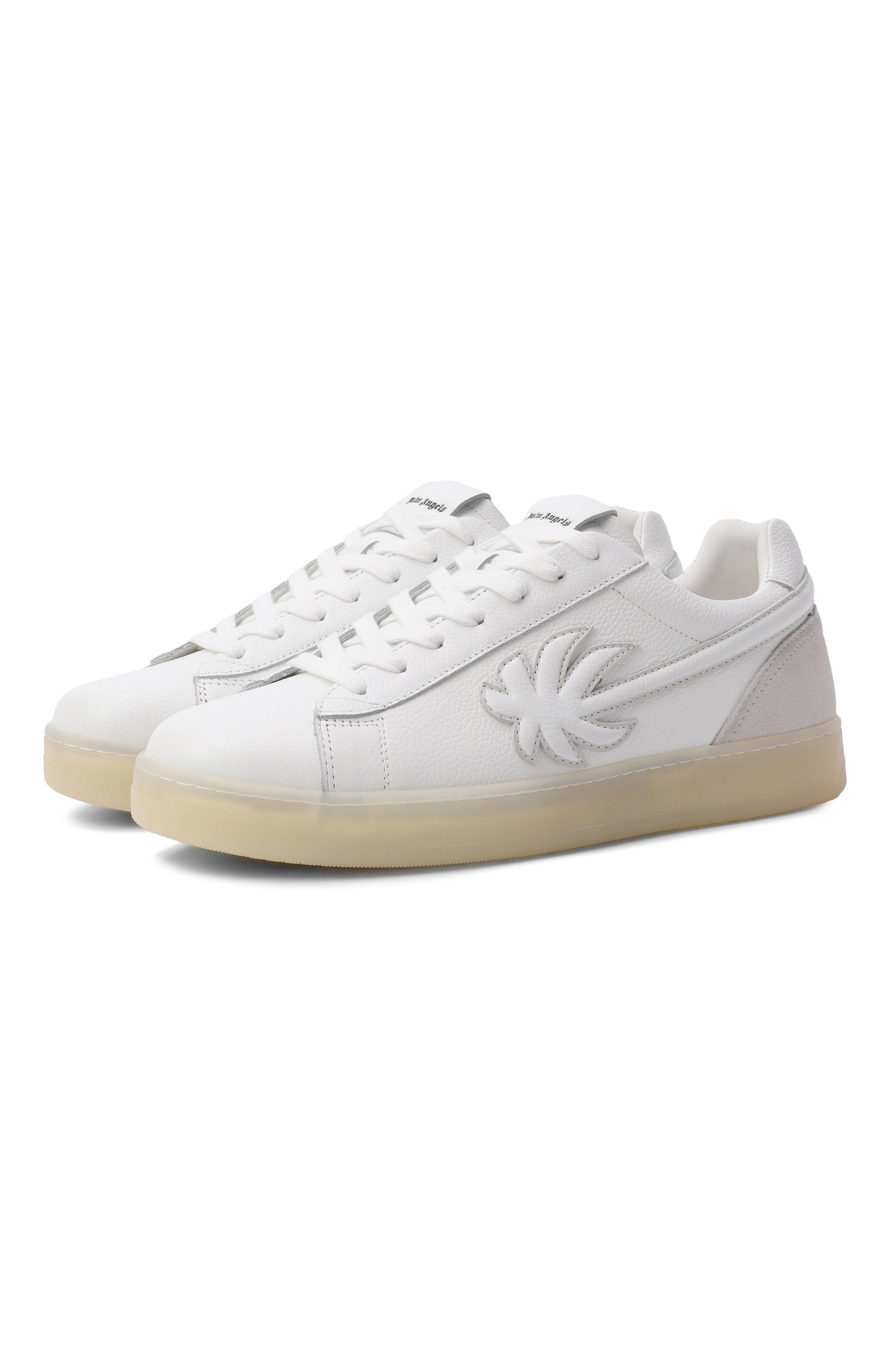 Кожаные кеды palm tennis lea PALM ANGELS, арт. PMIA111S26LEA002, фото 1