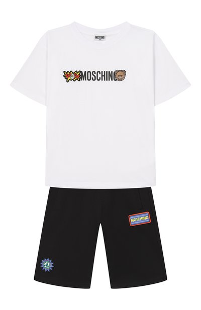 Комплект из футболки и шорт MOSCHINO, арт. HUG00U/LCA19