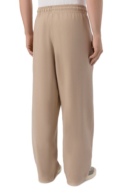 Брюки изо льна и вискозы EMPORIO ARMANI, арт. EM000586/AF20590, фото 4