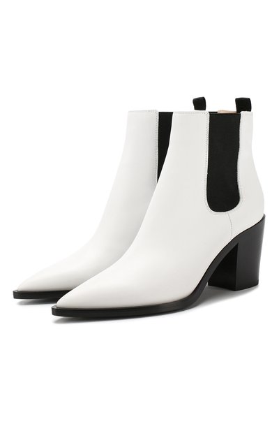 Кожаные ботильоны romney GIANVITO ROSSI, арт. G73945.70CU0.CLNBIAN, фото 1