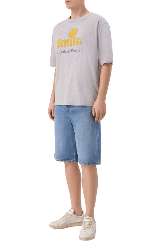 Хлопковая футболка Dsquared2 S74GD1548/D20104 Серый  S74GD1548/D20104 Фото 2