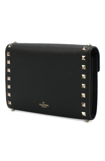 Сумка rockstud VALENTINO черного цвета по цене 129500 руб., арт. UW2P0Q48/VSH, фото 3 Сумка rockstud VALENTINO, арт. UW2P0Q48/VSH, фото 3