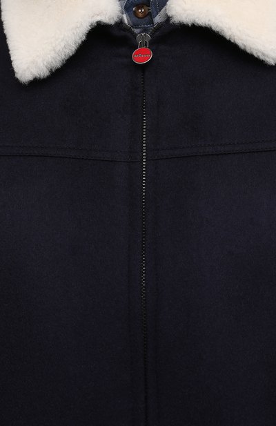 Кашемировый бомбер с подкладкой из овчины KITON, арт. UW0910MV03T83, фото 5