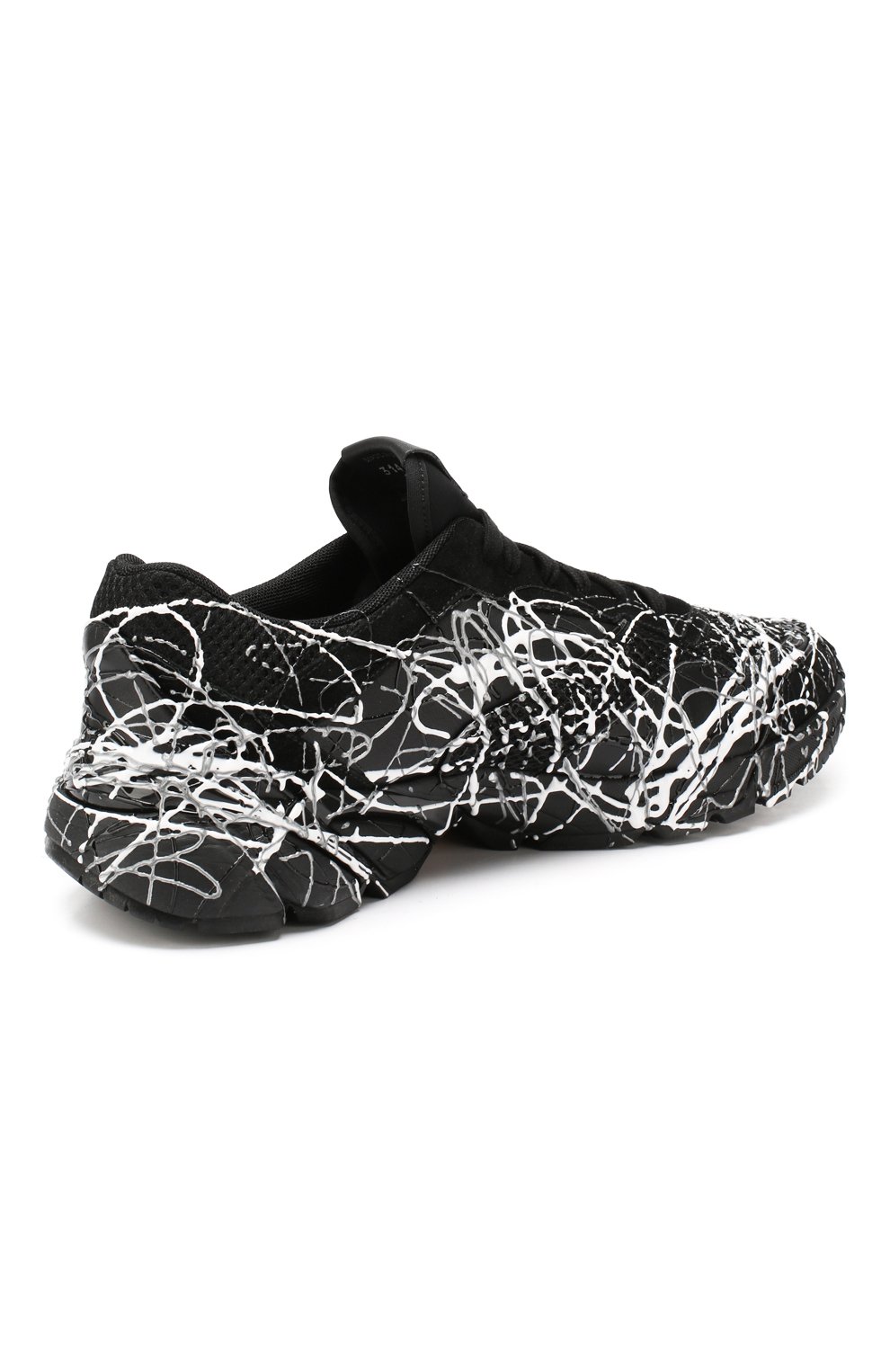 Комбинированные кроссовки PREMIATA черно-белого цвета по цене 47200 руб., арт. 31416/VAR.06, фото 4 Комбинированные кроссовки PREMIATA, арт. 31416/VAR.06, фото 4