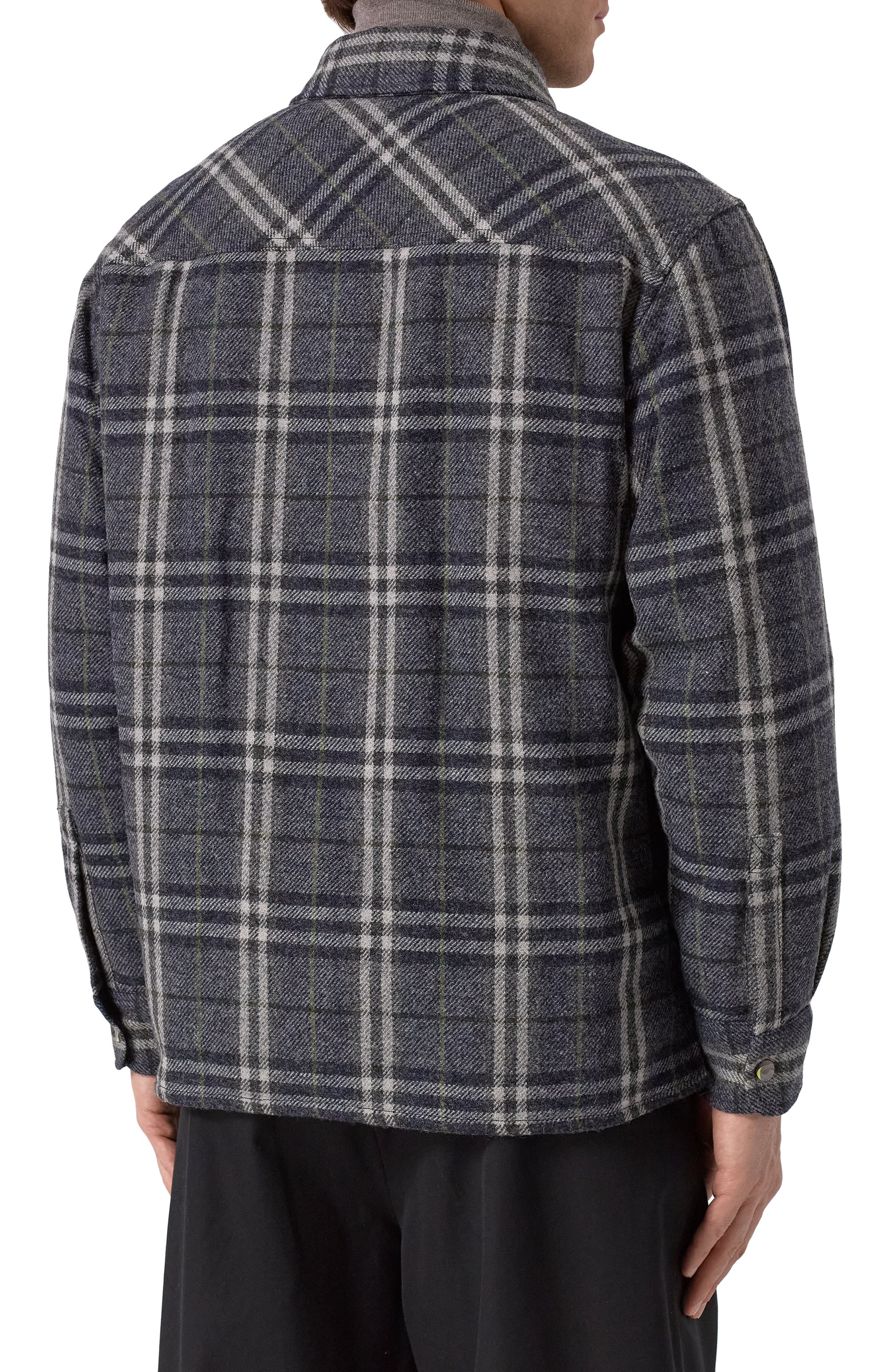 Шерстяная куртка-рубашка BURBERRY, арт. 8102224, фото 4