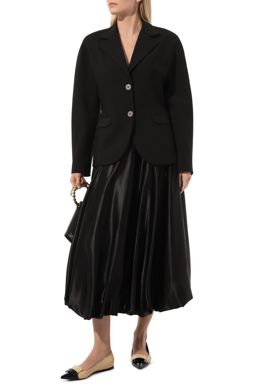 Кожаные балетки SERGIO ROSSI, арт. B07630/MFN595, фото 2