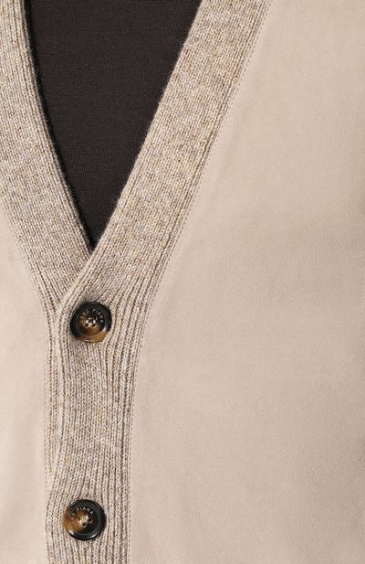 Комбинированный кардиган LORO PIANA, арт. FAI6665, фото 5