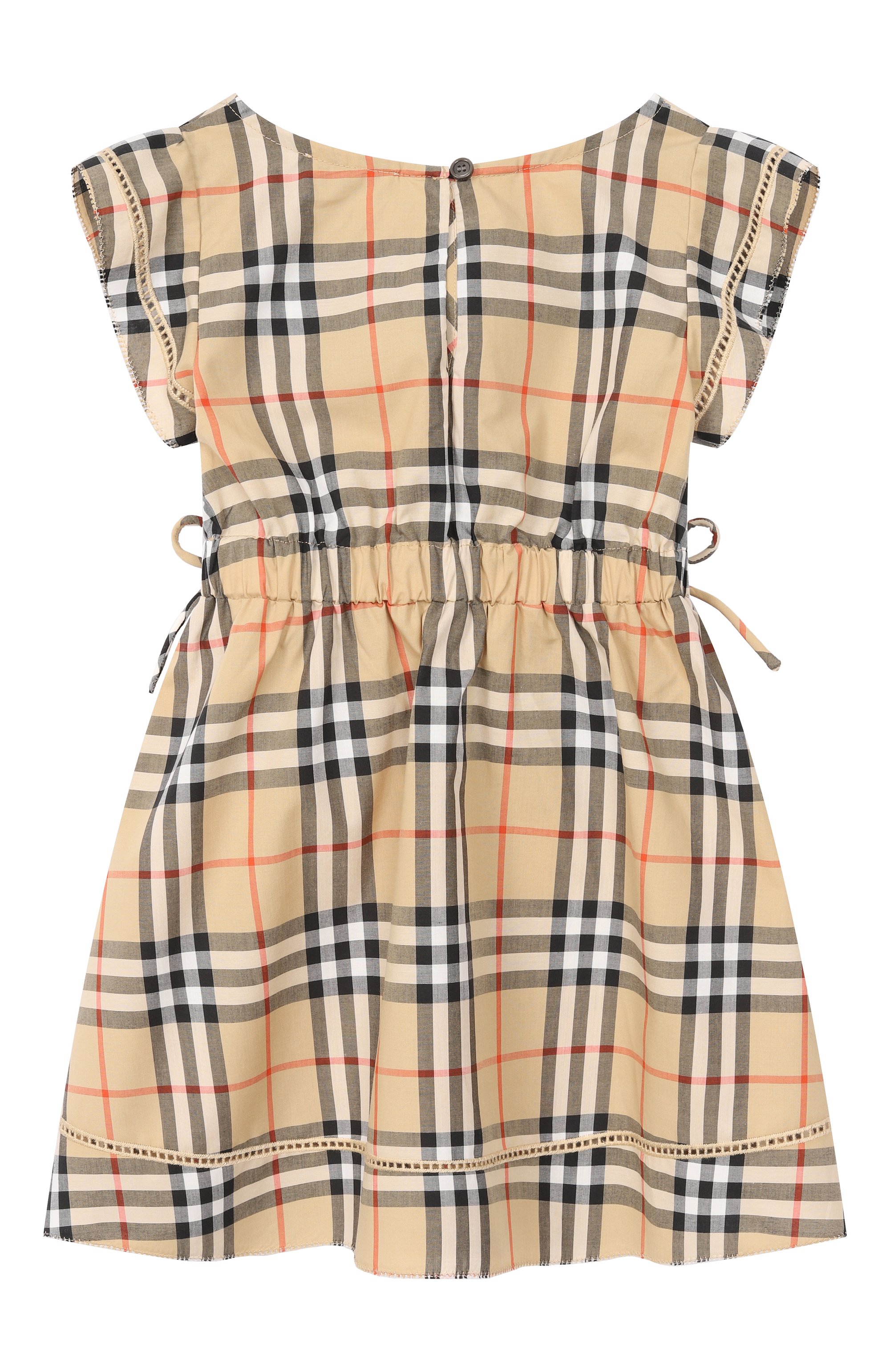 Хлопковое платье BURBERRY, арт. 8121301_001, фото 2