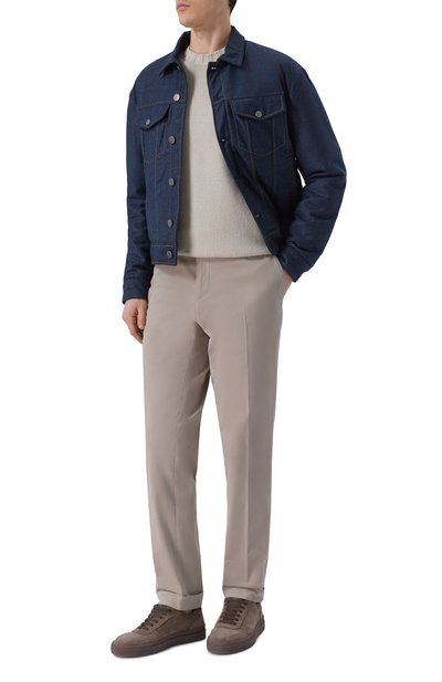 Хлопковые брюки BOSS, арт. 50555035, фото 2