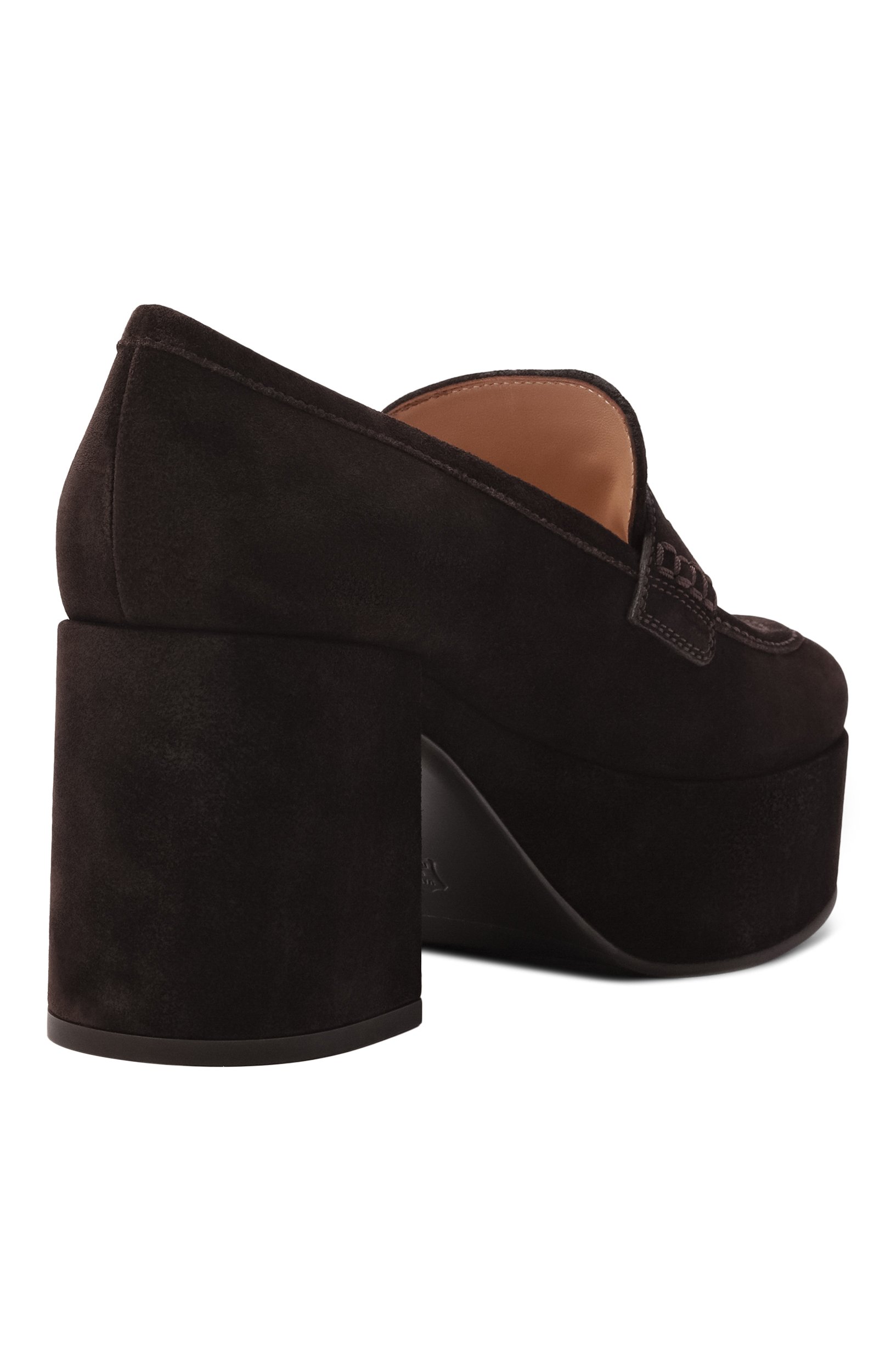 Замшевые туфли jenna 35 GIANVITO ROSSI темно-коричневого цвета по цене 125500 руб., арт. G25363.35RIC.SUEM0KA, фото 5 Замшевые туфли jenna 35 GIANVITO ROSSI, арт. G25363.35RIC.SUEM0KA, фото 5