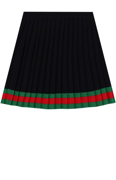 Плиссированная юбка из шерсти GUCCI, арт. 519020/X1634, фото 1