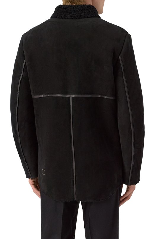 Дубленка из овчины Daniele Basta DB1258S29S69 Чёрный  DB1258S29S69 Фото 4