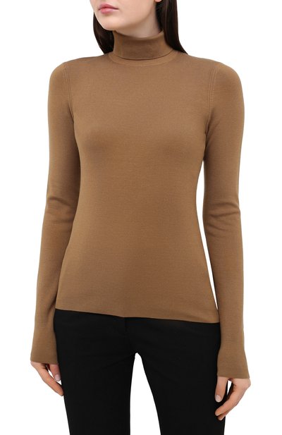 Водолазка JOSEPH коричневого цвета по цене 41850 руб., арт. JF004764, фото 3 Водолазка JOSEPH, арт. JF004764, фото 3