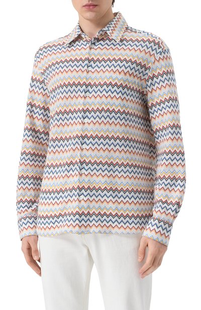 Хлопковая рубашка MISSONI, арт. US25SJ0K/BR010U, фото 3