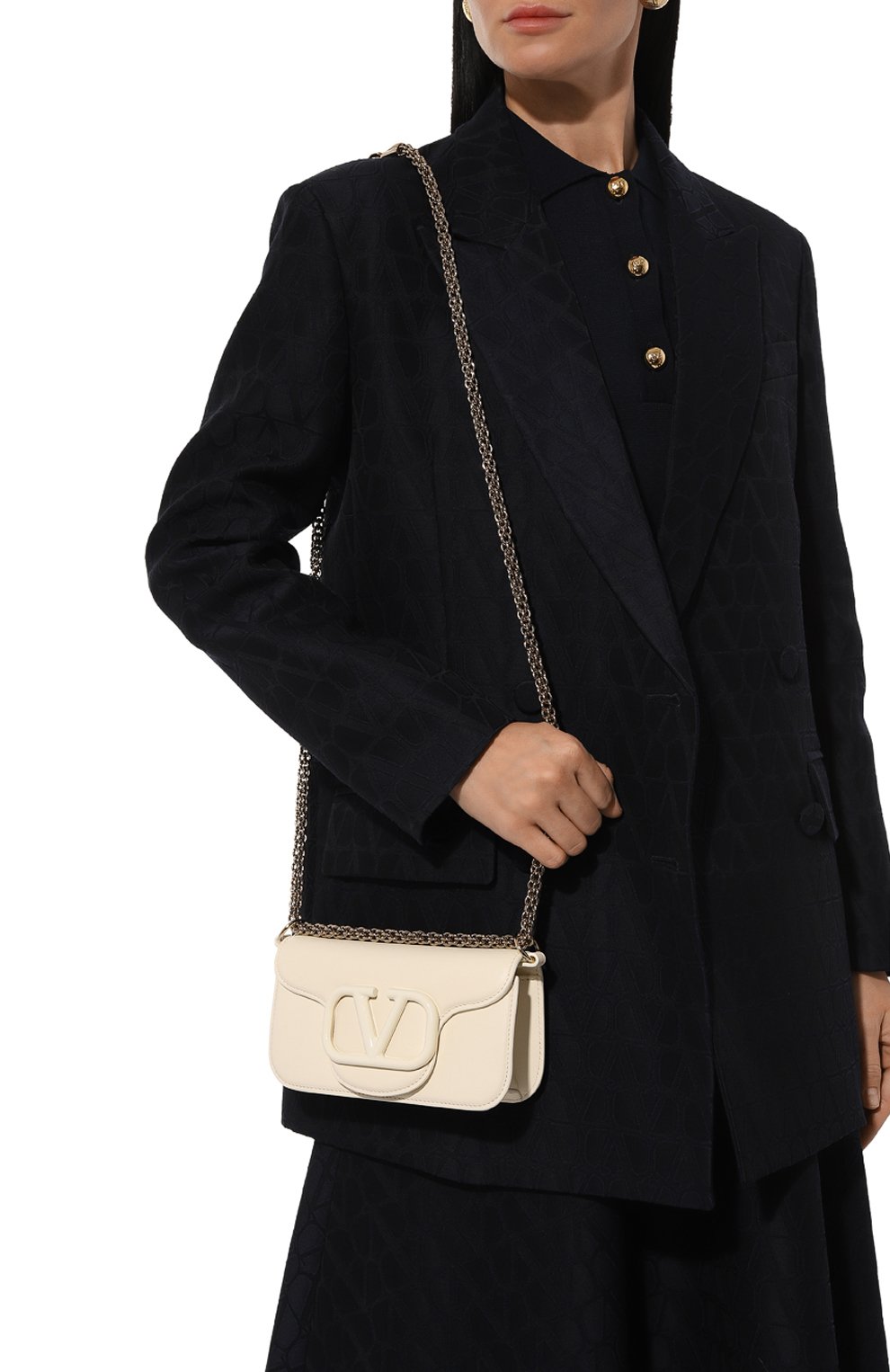 Сумка loco small VALENTINO, арт. 5W2B0K53/IYS, фото 2