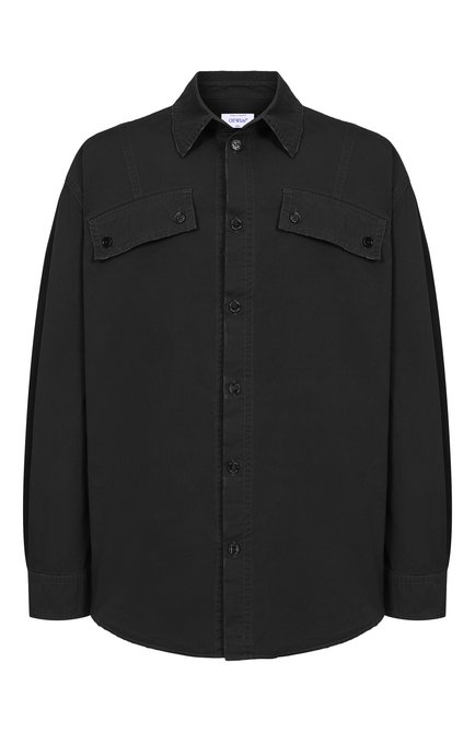 Мужская хлопковая рубашка OFF-WHITE, арт. 0MGE04NF25FAB001