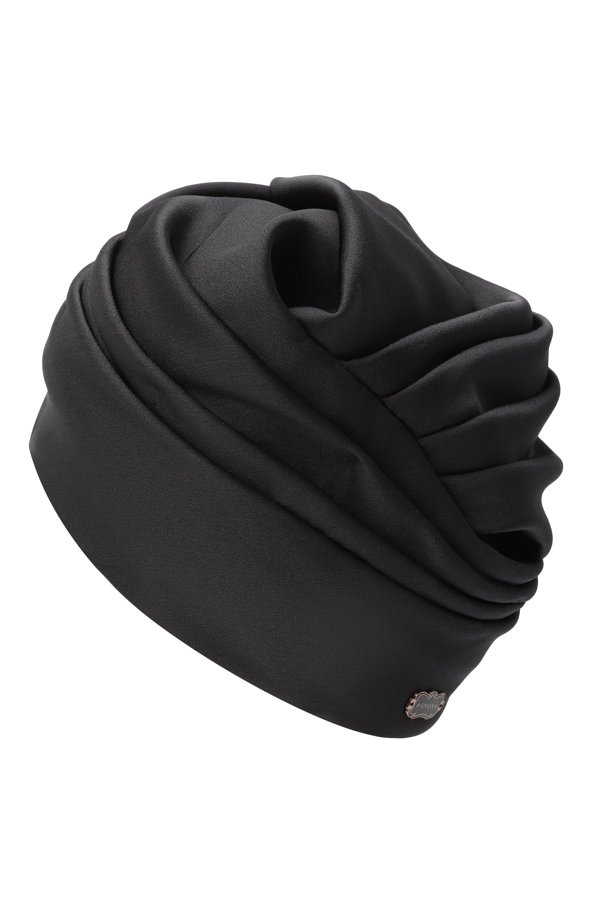 Тюрбан из вискозы и шелка AGNONA, арт. AK1010YE/U5073E, фото 2