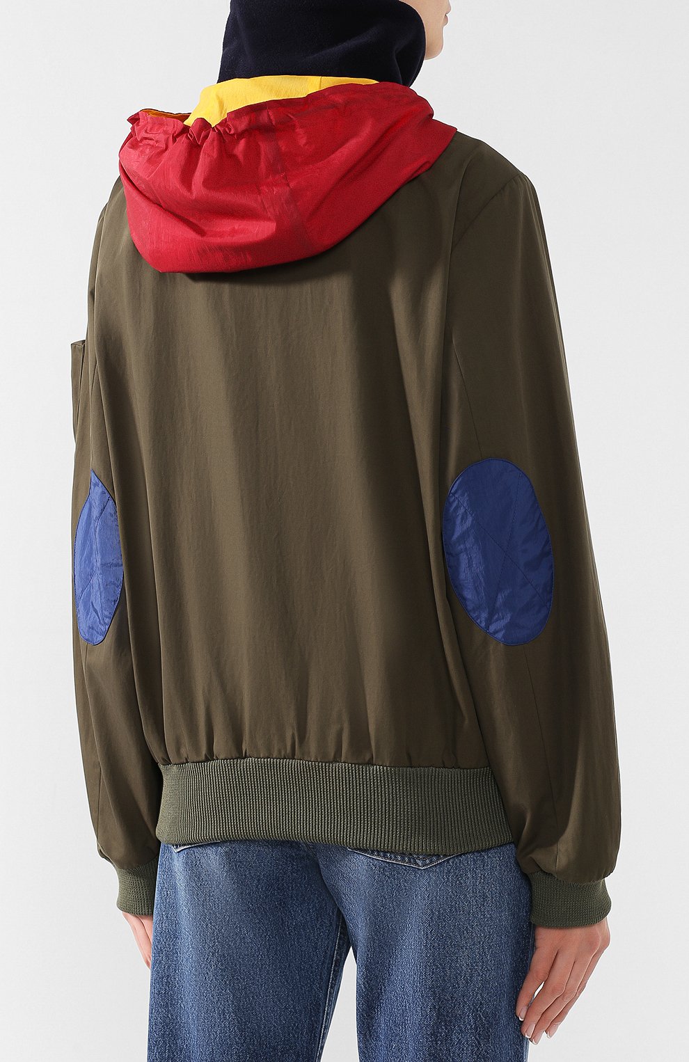 Хлопковая куртка JW ANDERSON хаки цвета по цене 64600 руб., арт. JK03619A 186/525, фото 4 Хлопковая куртка JW ANDERSON, арт. JK03619A 186/525, фото 4