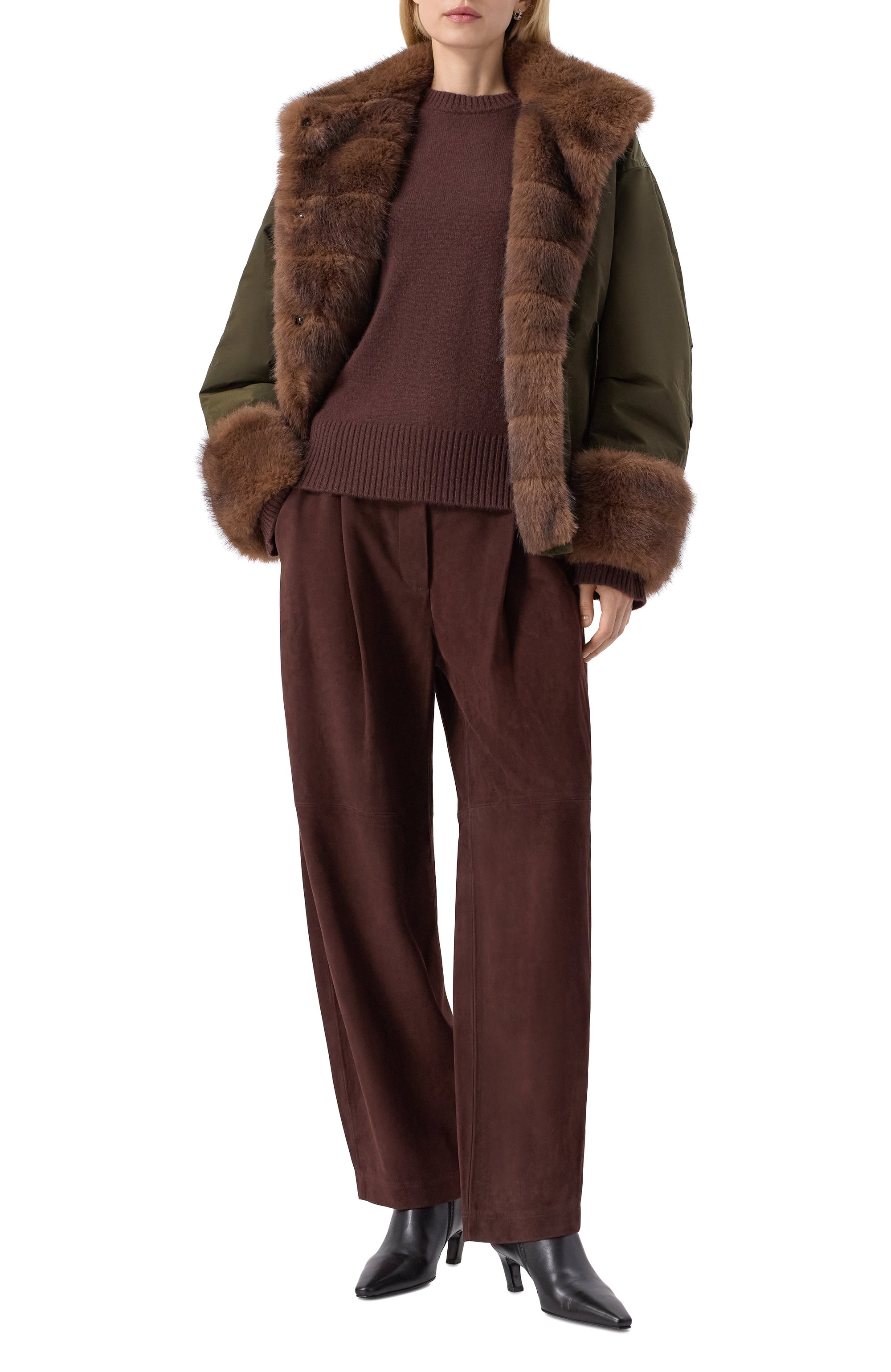 Замшевые брюки CO, арт. 5067AGS-PF25, фото 2