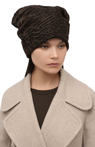 Шапка-папаха дориан из меха каракульчи FURLAND, арт. 0143401710017200000, фото 2