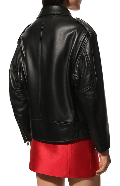 Кожаная куртка PRADA, арт. 58967A-1AOI-F0002, фото 4