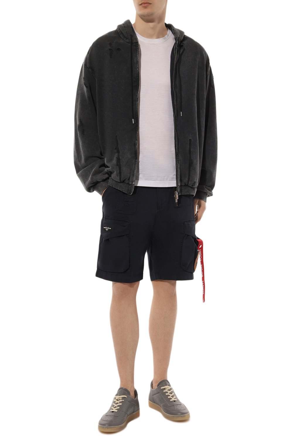 Джинсовые шорты AERONAUTICA MILITARE, арт. BE200CT3255, фото 2