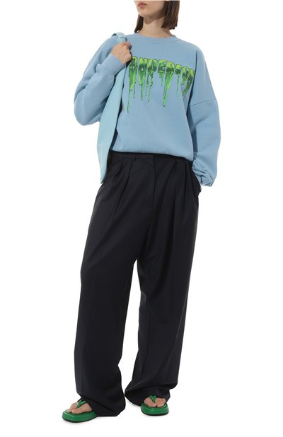 Хлопковый свитшот JW ANDERSON, арт. JW0044PG0943, фото 2