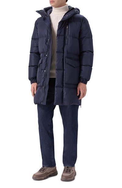 Пуховик ADD темно-синего цвета по цене 96200 руб., арт. 12AMH002R, фото 2 Пуховик ADD, арт. 12AMH002R, фото 2