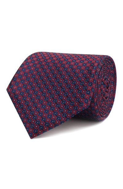 Мужской шелковый галстук CANALI, арт. 82/HX02115