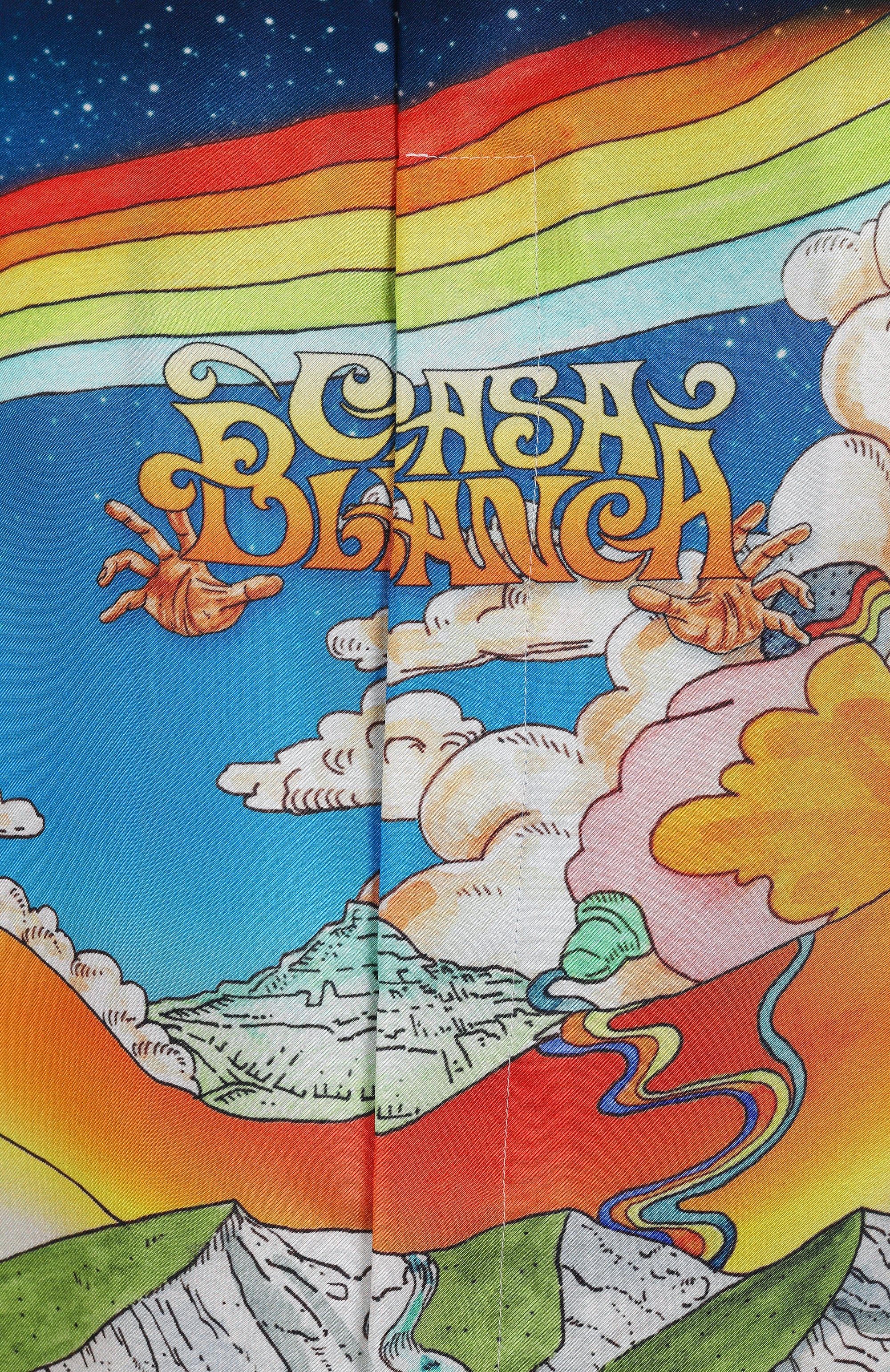 Шелковая рубашка CASABLANCA, арт. U-WS25-SH-006-07, фото 6