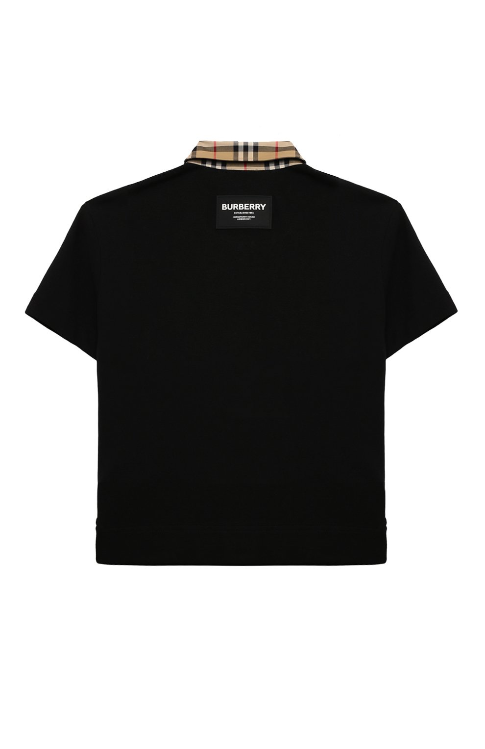 Хлопковое поло BURBERRY, арт. 8053654, фото 2