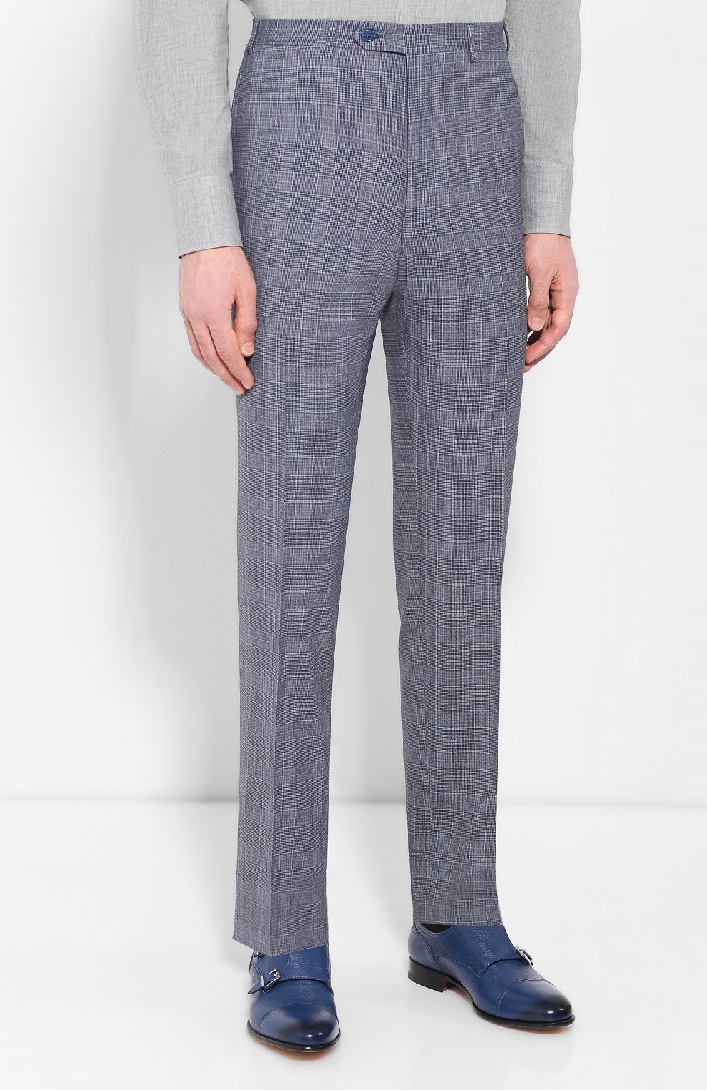 Шерстяной костюм CANALI серого цвета по цене 137000 руб., арт. 13290/31/BR02047, фото 4 Шерстяной костюм CANALI, арт. 13290/31/BR02047, фото 4