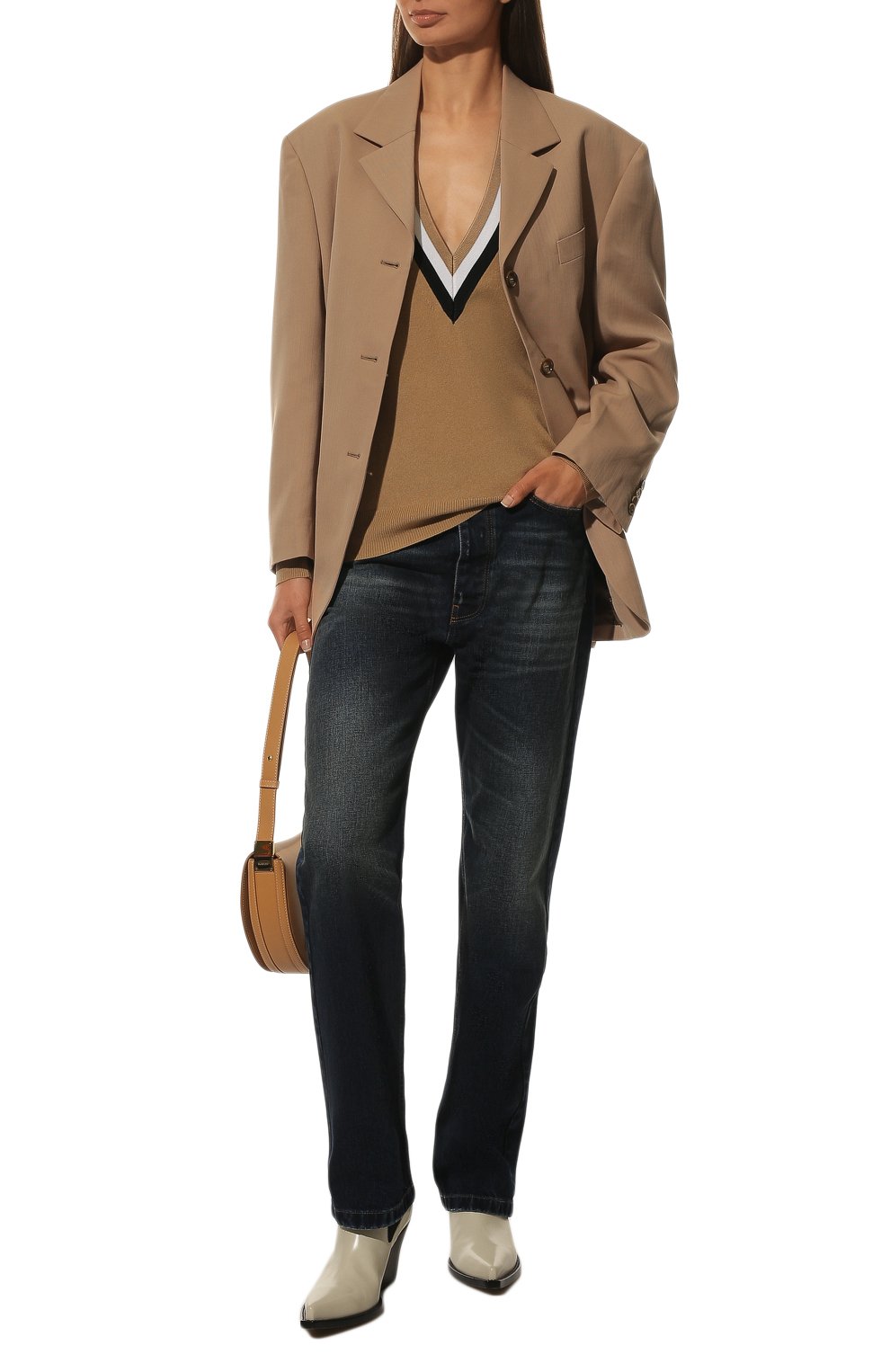 Пуловер из шерсти и кашемира BOSS, арт. 50476604, фото 2