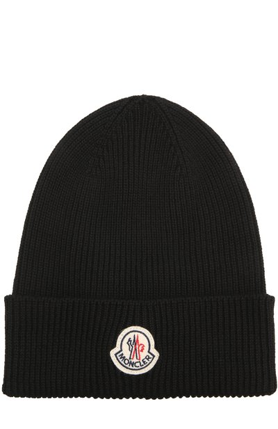 Шерстяная вязаная шапка с логотипом бренда MONCLER, арт. C2-091-00217-00-04957, фото 1