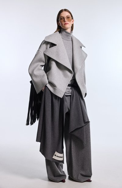 Кашемировый шарф JIL SANDER, арт. J40TE0005/J13204, фото 5