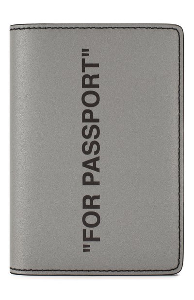 Кожаная обложка для паспорта OFF-WHITE, арт. 0MNC010R20G820389110, фото 1