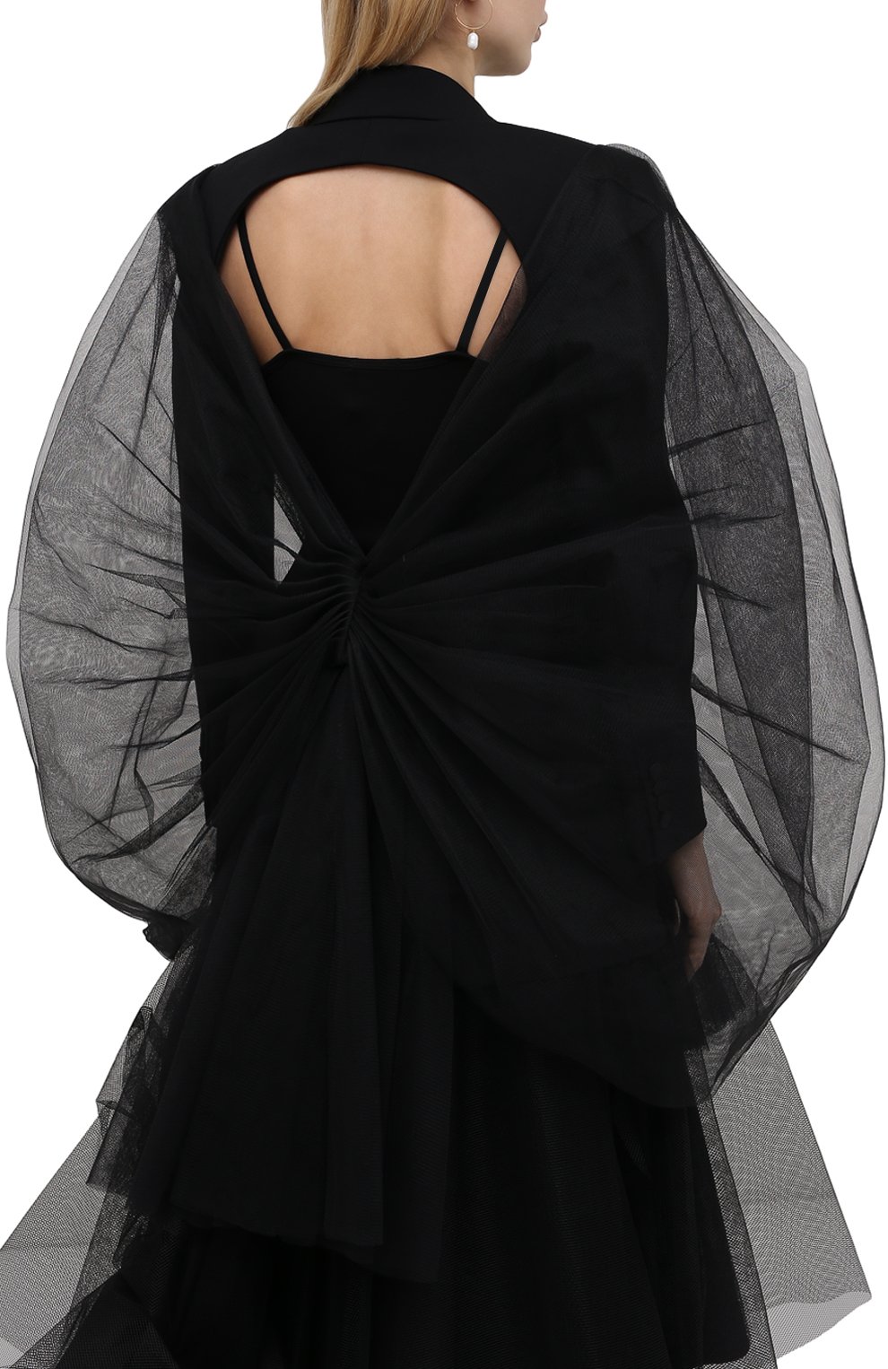 Жакет из шерсти и шелка ALEXANDER MCQUEEN, арт. 657036/QJAAA, фото 4